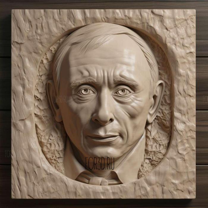 putin 3 stl model for CNC